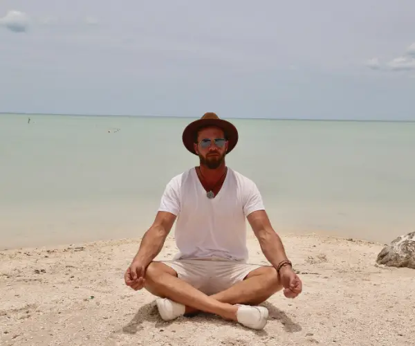 meditation beach